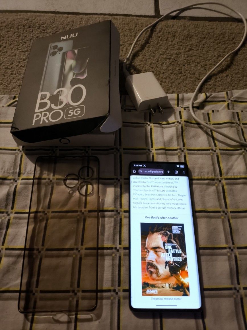 Nuu B30 Pro 5G Cell phone good condition low price 256gb unlocked Low Price