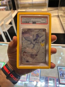 Reshiram Black White celebrations PSA10