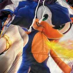 Sonic Hoodie Size 12/114 Big Kids