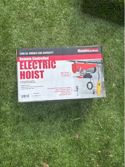 New electric hoist