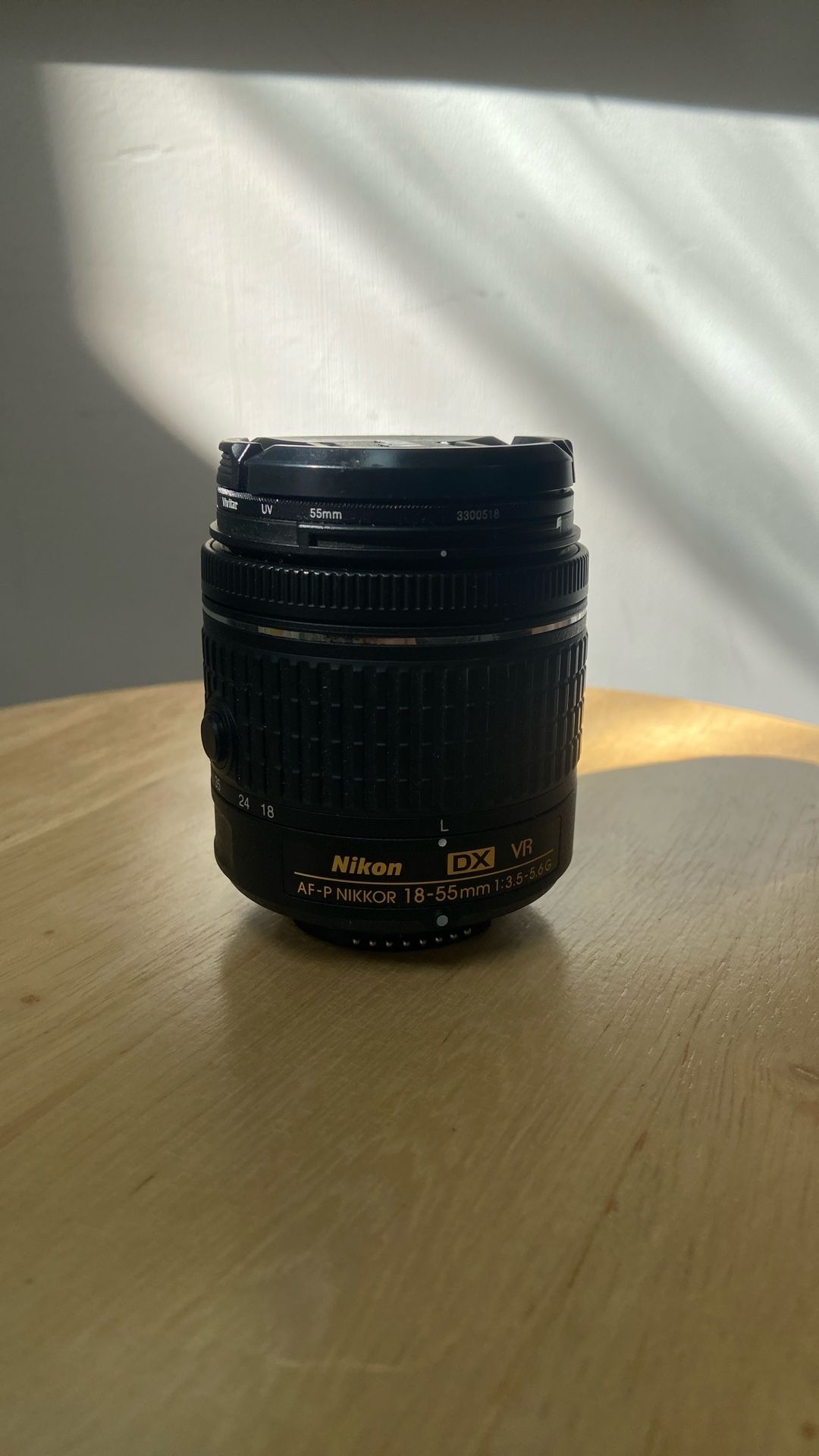 Nikon AF-P Nikkor 18-55mm Camera Lens