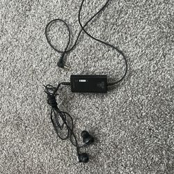 Audio-Technica ATH-ANC23BK Noise Cancelling Earbuds