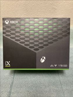 Microsoft Xbox Series X 1TB SSD Gaming Console Black.