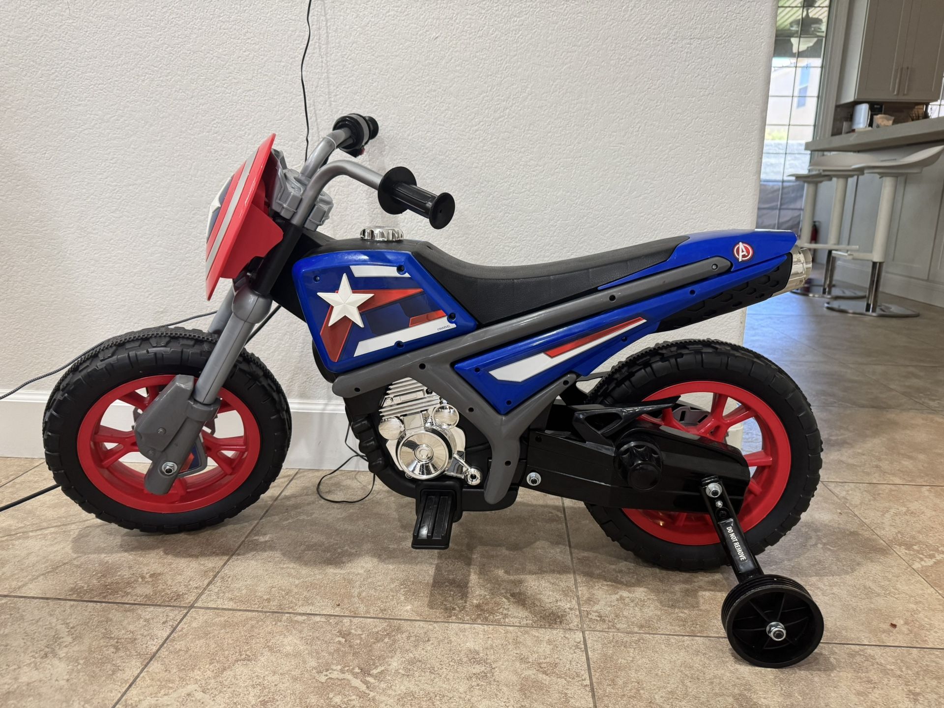 Captain America battery Operated Bike