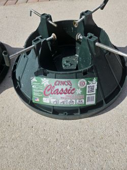 Christmas tree stand up to 10 ft