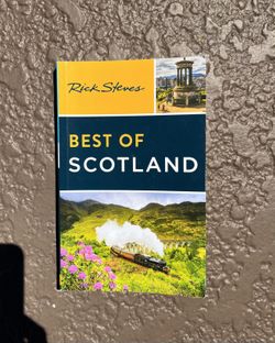 Like new Europe travel guide book, “Rick Steves Best of Scotland”