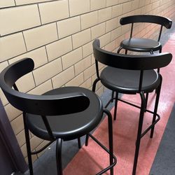 Set Of 3 IKEA Bar Stools