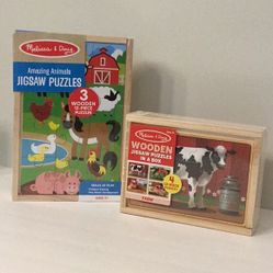 Melissa &amp; Doug puzzle packs 