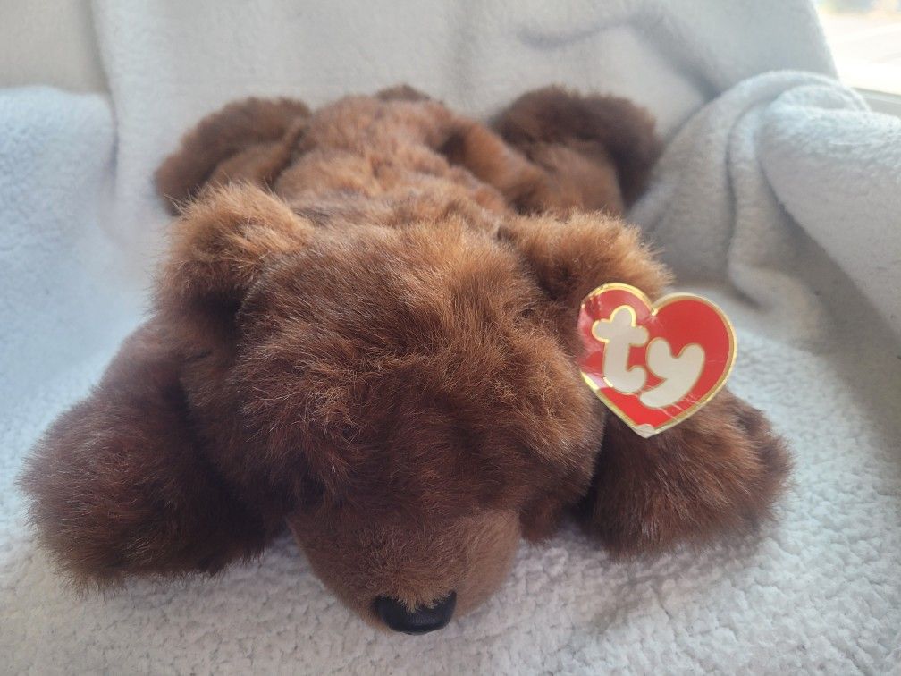 1996 Ty Classic Paws Brown Bear 18” Plush Large Stuffed Animal Teddy Bear