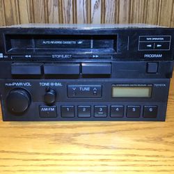 OEM Tercel Radio And Cassette Deck
