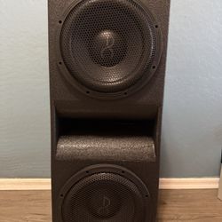 Complete Audio control Subwoofer Set