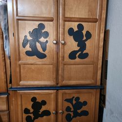 Disney Mickey Mouse Nursery Kids Bedroom Furniture