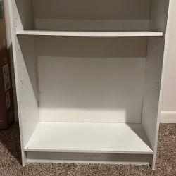 White Shelving Unit