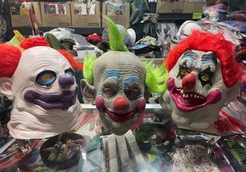 Killer Klowns Halloween Latex Clown Masks