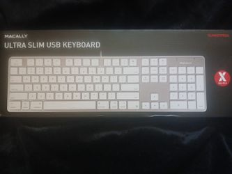 MACALLY Ultra Slim keyboard With Back Light 