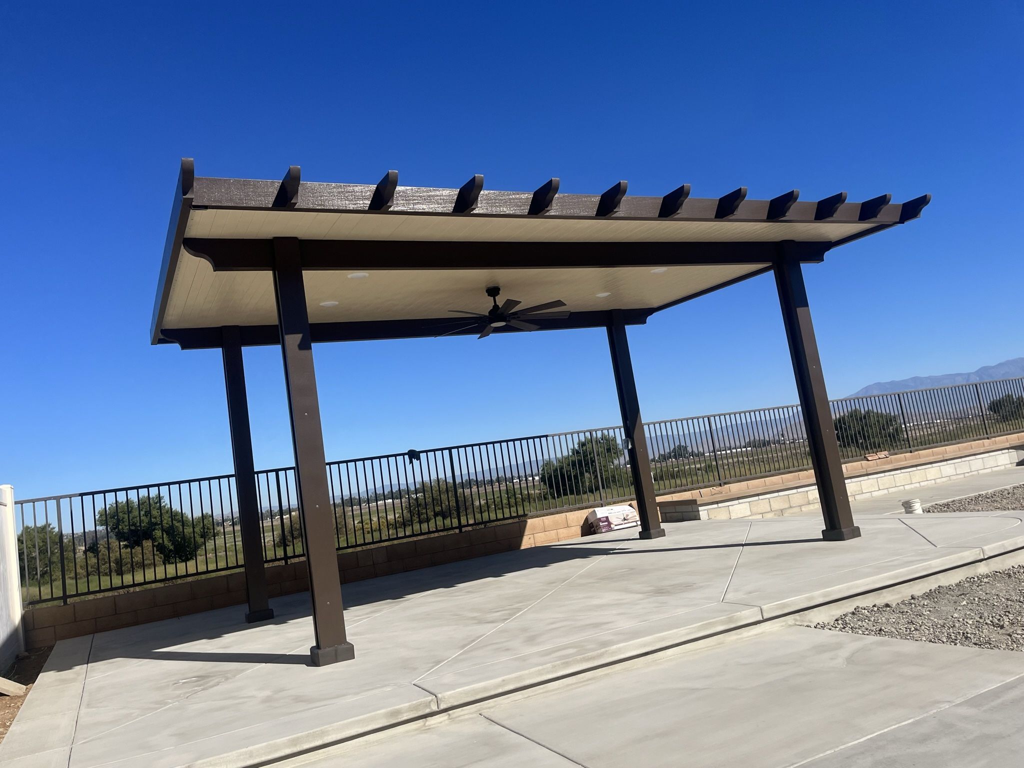 12x16Freestanding Cover Aluminum