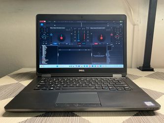 **Dell Latitude E5470 Core i7 Laptop. w/ Virtual DJ Pro 8* *Windows 11 Pro 64Bit. ** Price $ 220 **