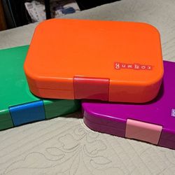 YUMBOX Original Leakproof, Bento Lunchbox; 8.5"Lx 6"Wx 1.8"LH