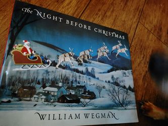 William Wegman The Night Before Chrstma Featuring Weimarners
