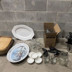 Kitchen supplies, everything 5$ cash