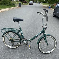 🌟 MINT Vintage Randor Traveller 5-Speed Folding Bike – All Original! 🌟
