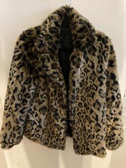 Leopard Print Winter Jacket