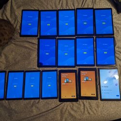 Assorted Tablets, Cat For Scale