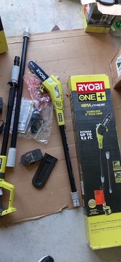 Cordless polesaw 18volt