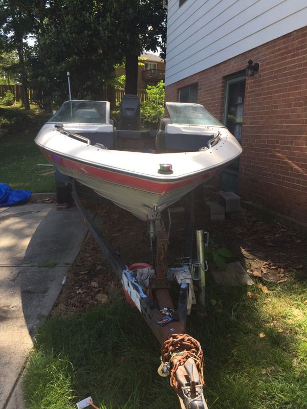 Trade for smaller boat or hardly motorcycle