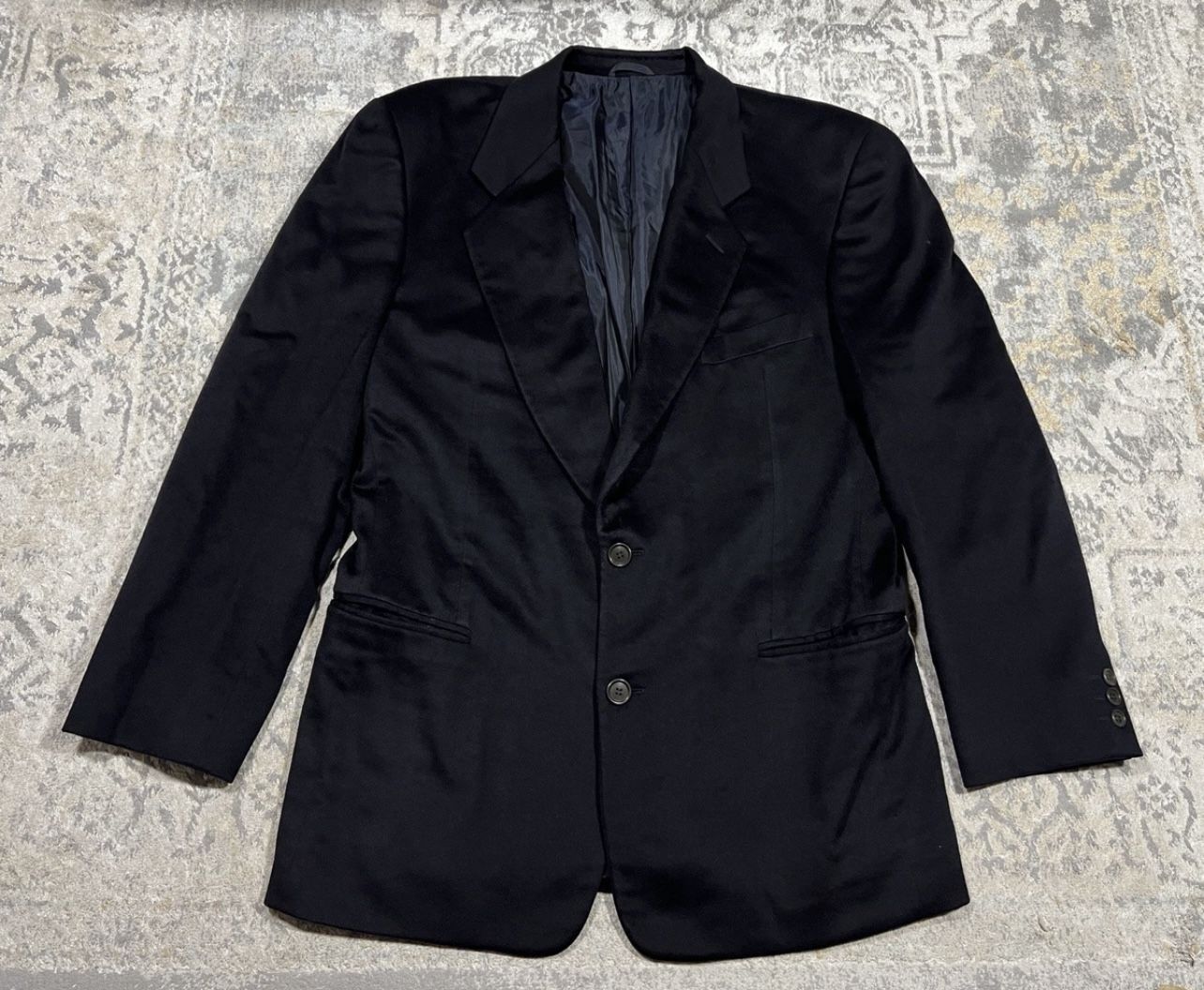 Giorgio Armani A Milano-Bobgonuovo 21 100% Cashmere Jacket Coat Blazer 40R Black