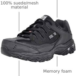 Skechers Men's Work Cankton Steel Toe Construction Shoe