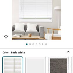 Brand New Basic White Window Blinds 