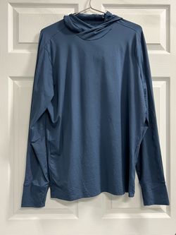REI Co-Op Men’s Blue Sahara Shade Performance Hoodie - Size Large - VGUC