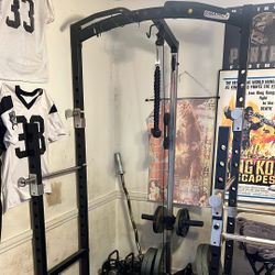 marcy home gym cage