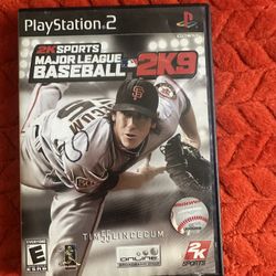 MLB 2k9 for PS2