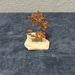Amber Tree Of Good Luck - Drzewko Szczescia 5 1/5” Tall