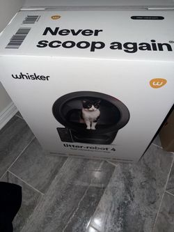 Litter robot 4 black brand new