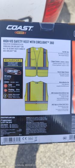 Rechargeable Safety Vest