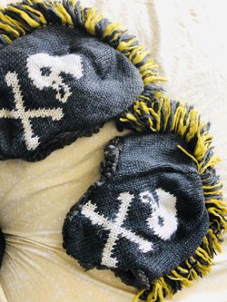 2 big boys winter hats