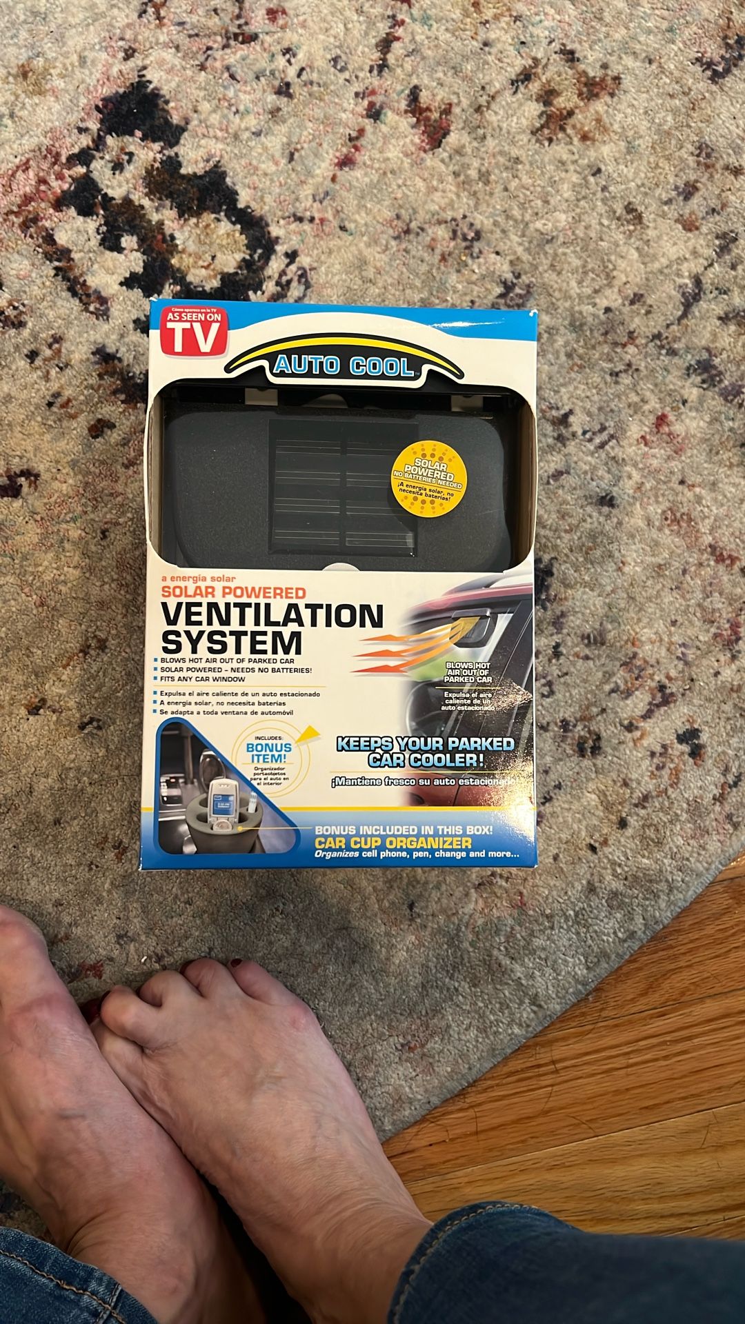 Brand New Solar Powered Fan