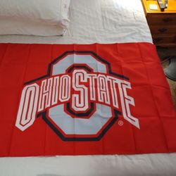 Ohio State Buckeye 3x5 Flag