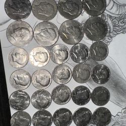 Kennedy Coins And Eisenhower Coins