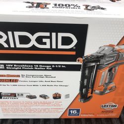 Ridgid Finish nailer