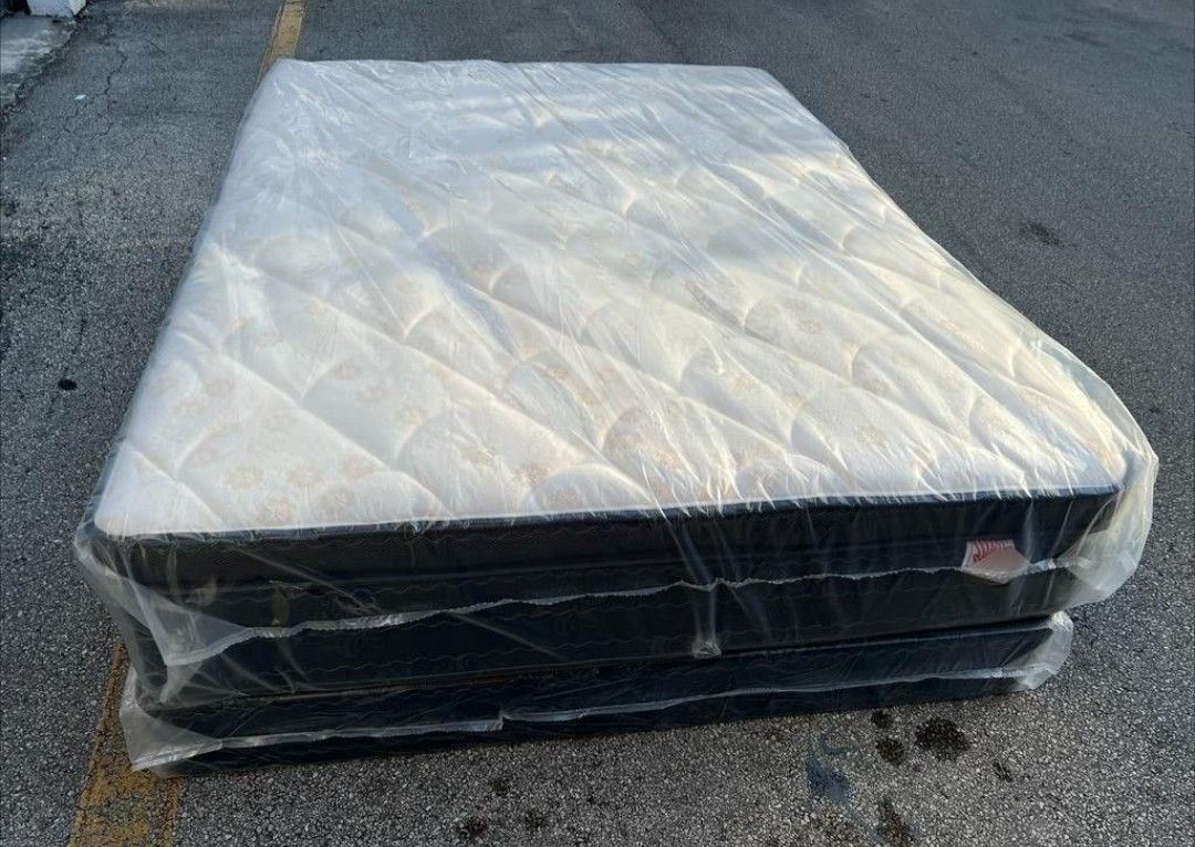 New QUEEN SIZE MATTRESS WITH BOX SPRING SET FREE QUEEN MATTRESS BED COLCHONES QUEEN SIZE CAMA MATRIMONIAL