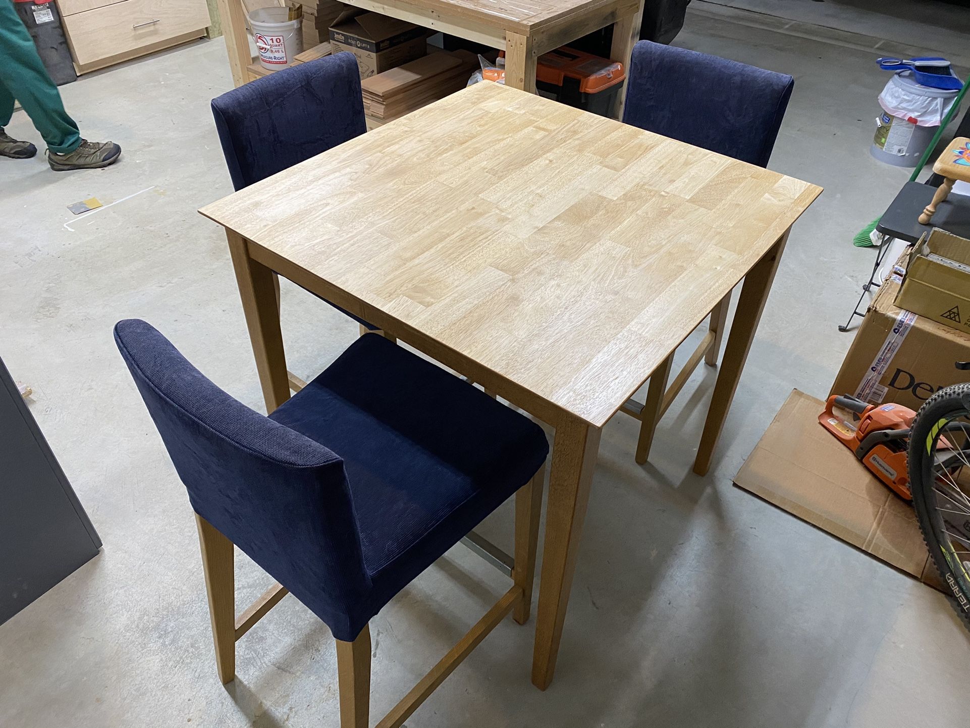 Ikea Henriksdal Bar Stool/Chairs And Table