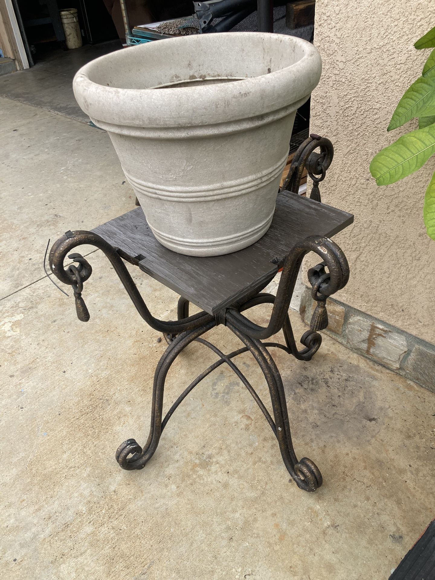 Plant holder.