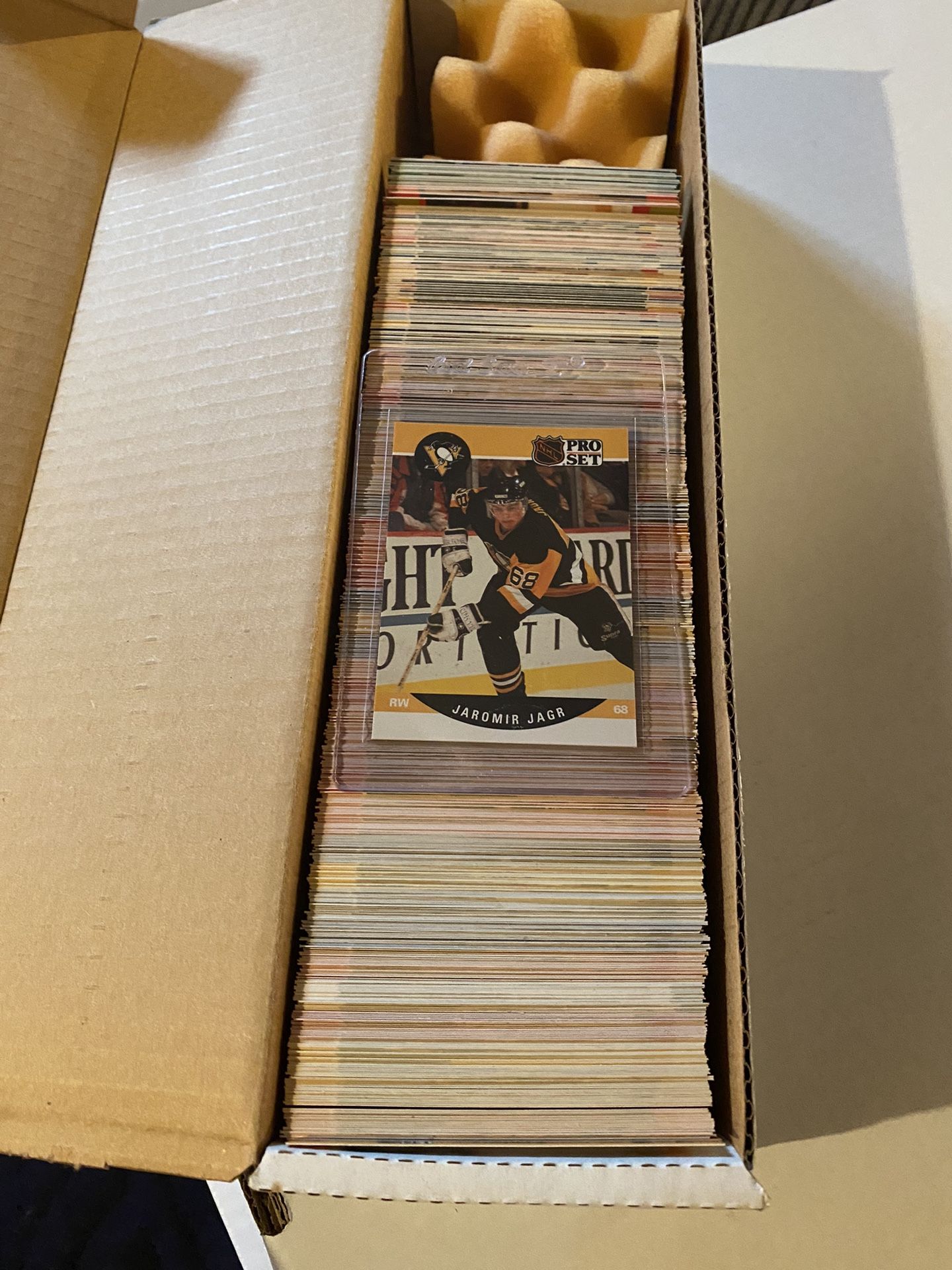 1990/91 Pro Set Hockey Complete Set Series 1 & 2 1-705 Gretzky, Jagr, Lemieux, Etc