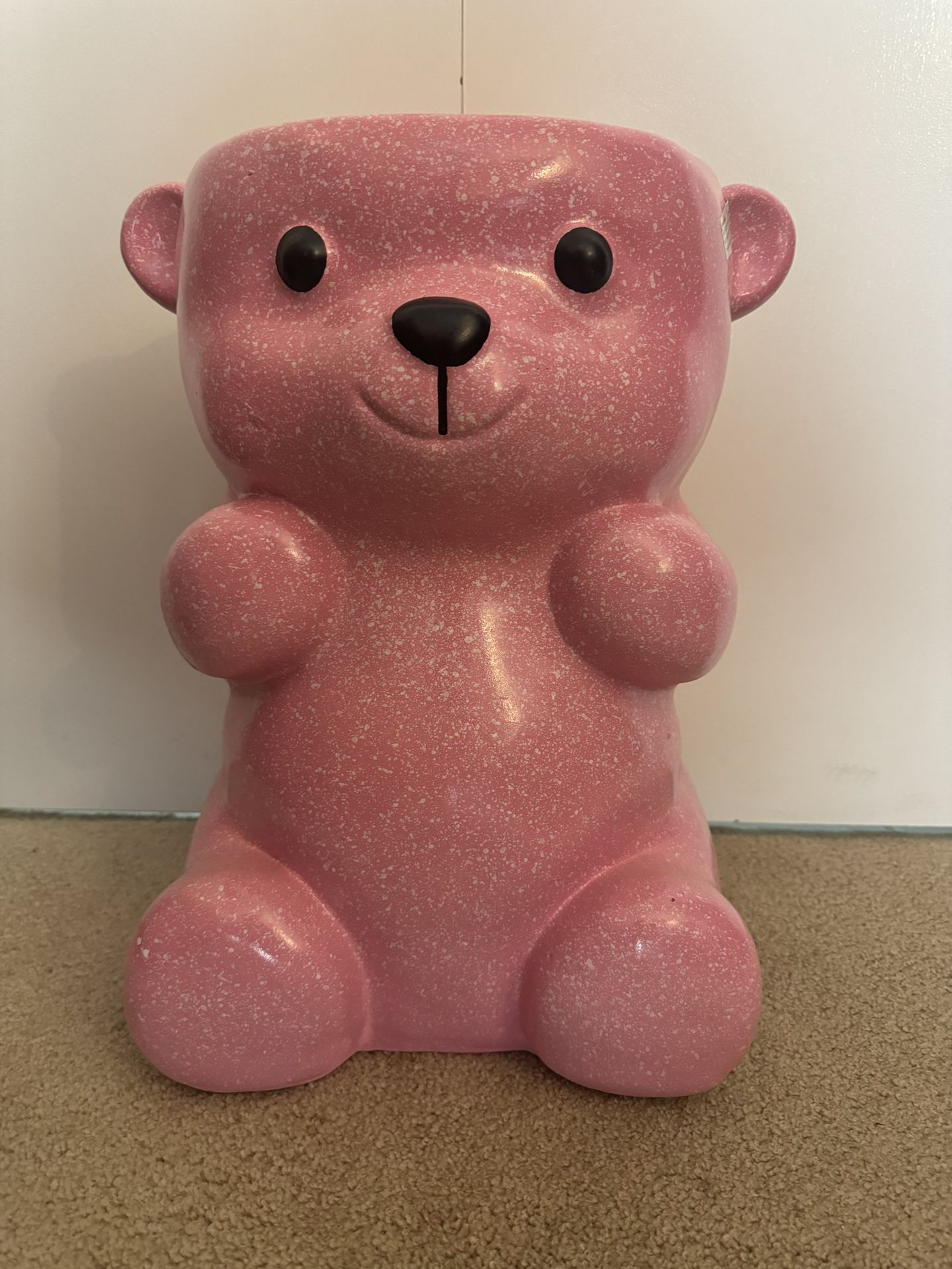 Pink Gummy Bear Pink Stool Chair Nightstand