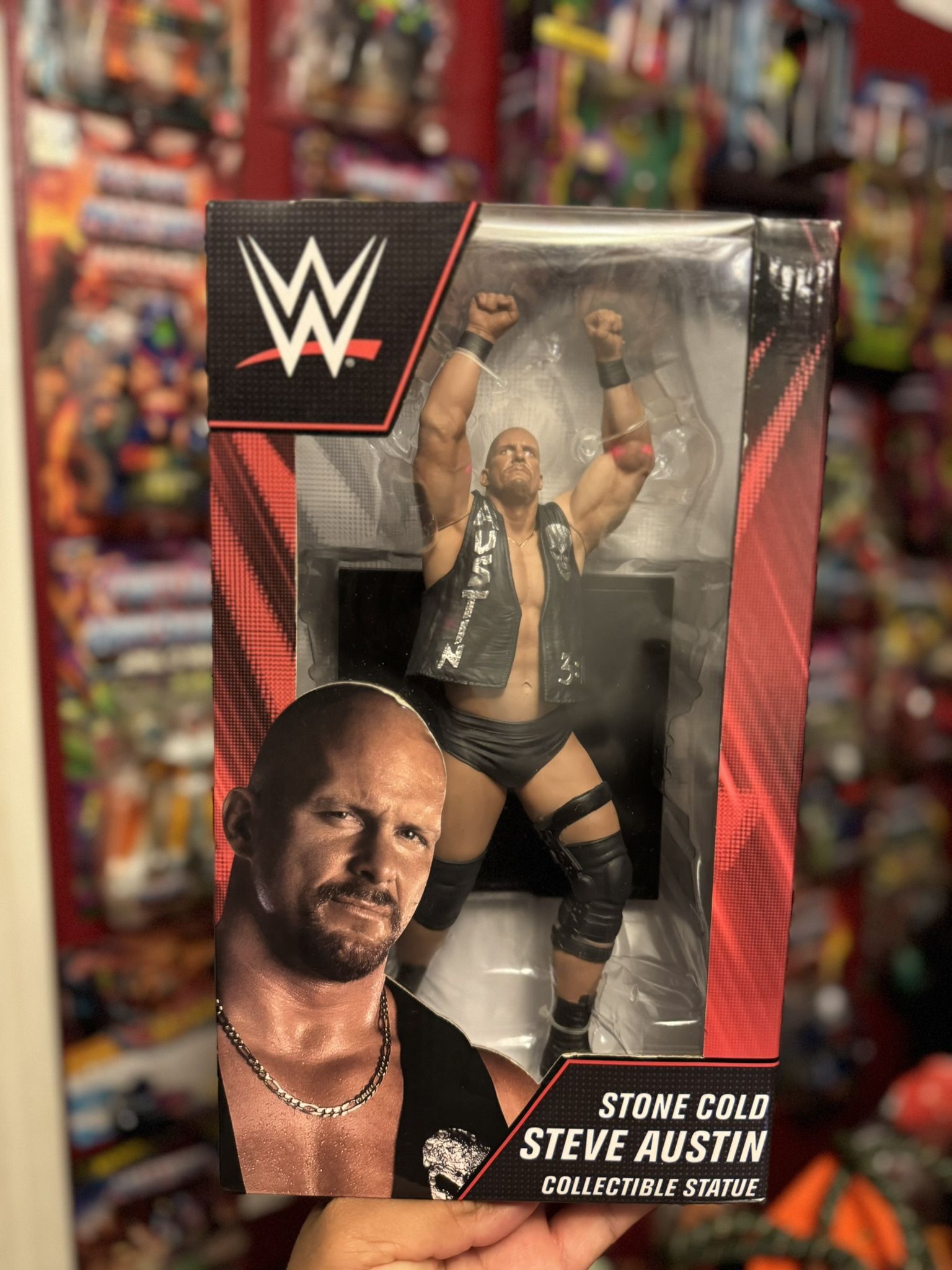 Stone Cold Steve Austin WWE Statue