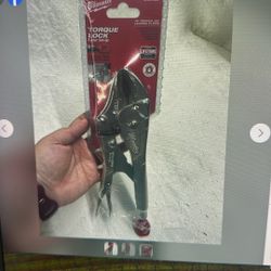 Milwaukee 48-22-3420 10 in. Torque Lock Curved Jaw Locking Pliers New in Package